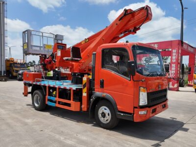 SINOTRUK 22M Telescopic Bucket Truck