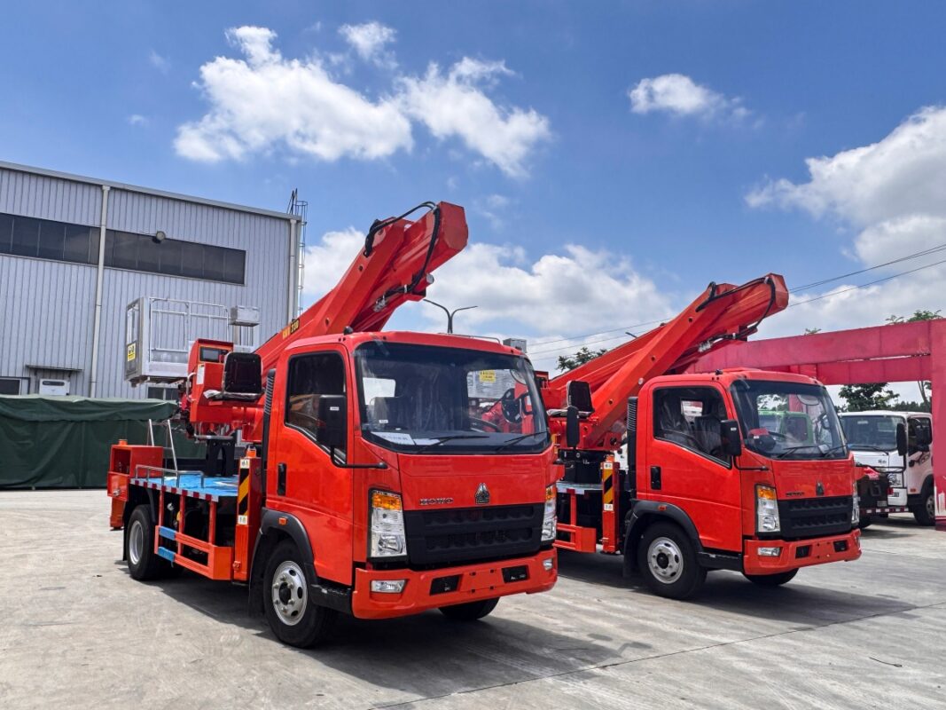 Telescopic Aerial Lift Truck