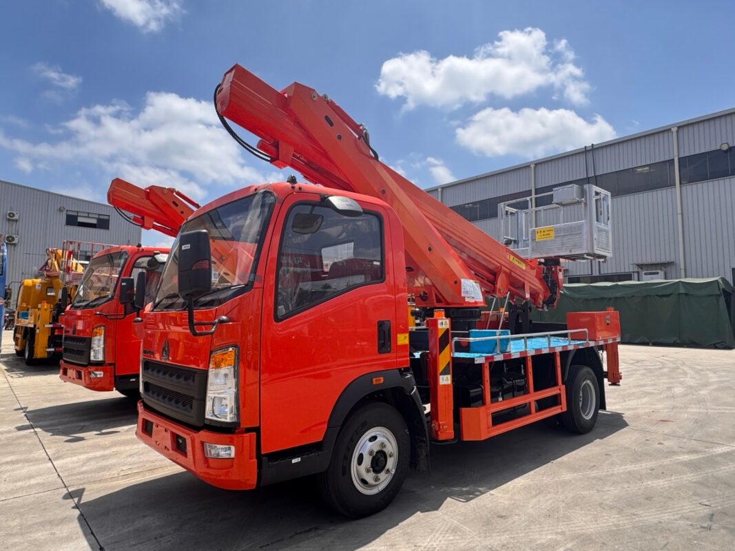 Telescopic Aerial Lift Truck