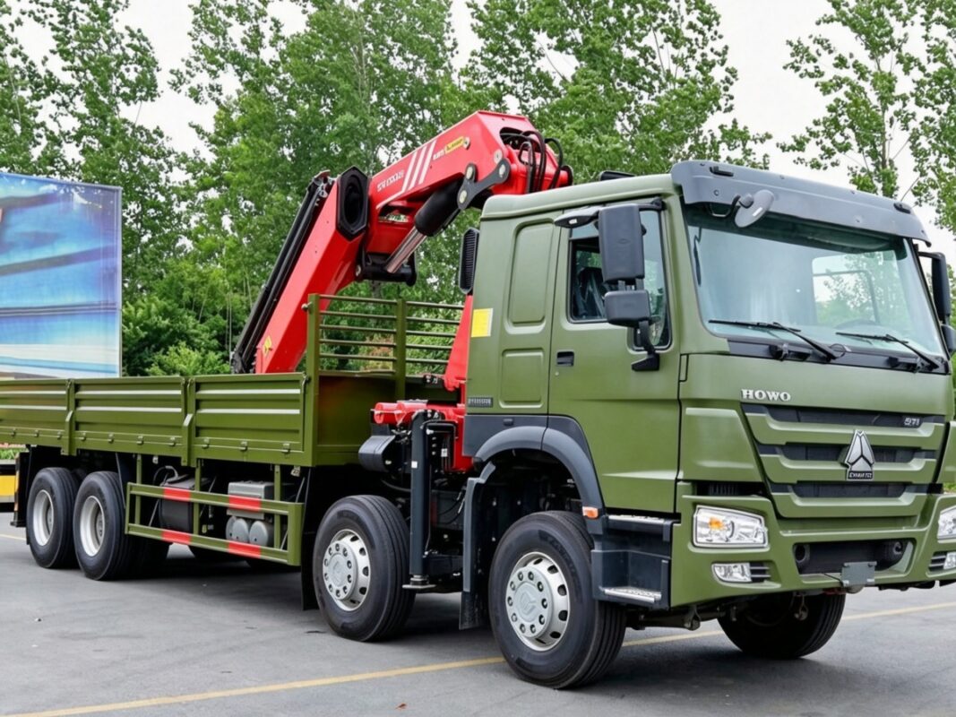 Knuckle boom crane