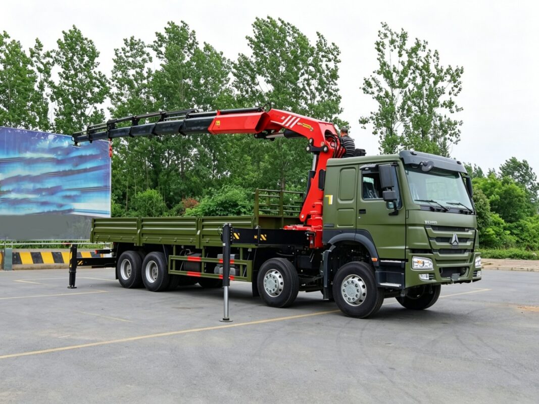 Knuckle boom crane