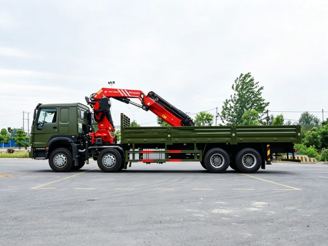 Knuckle boom crane