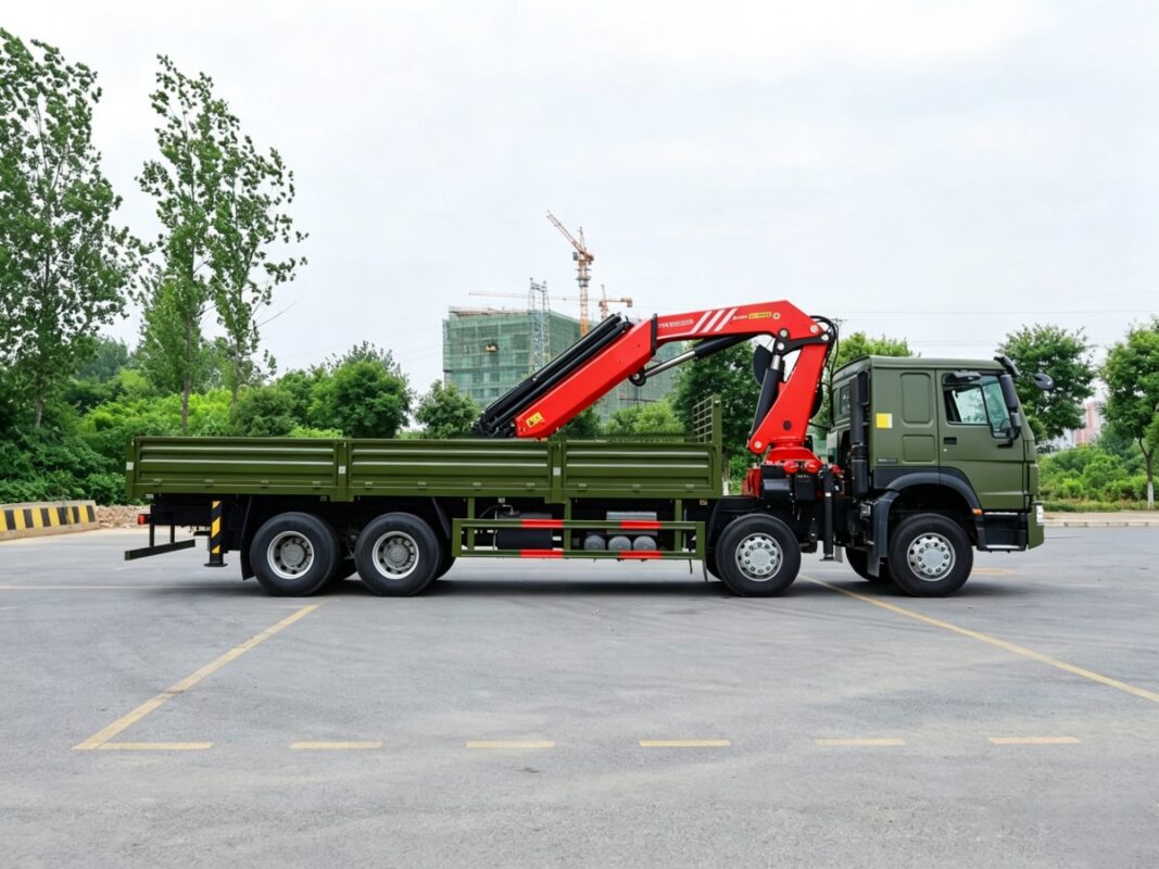 Knuckle boom crane