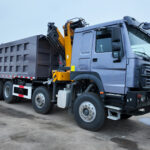 Knuckle Boom Crane Delivered to South Africa for Mining Equipment Maintenance and Logistics