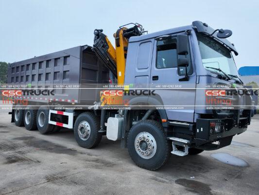 Knuckle Boom Crane Delivered to South Africa for Mining Equipment Maintenance and Logistics