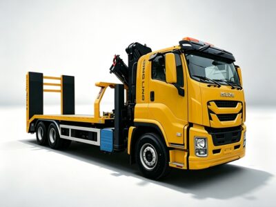 Tow Truck with Crane