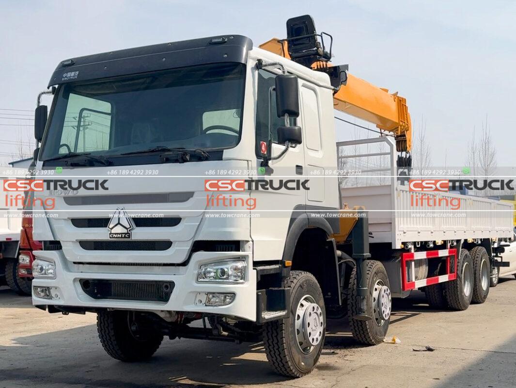Truck Telescopic Crane Delivered to Saudi Arabia for Building Facade Installation