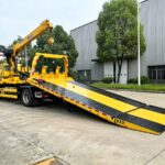 Crane Tow Truck Delivered to Chile for Mining Site Heavy Equipment Recovery