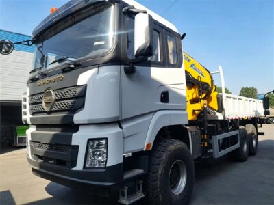 SHACMAN 6×4 12T XCMG Knuckle Boom Crane