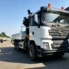 SHACMAN 6×4 12T XCMG Knuckle Boom Crane