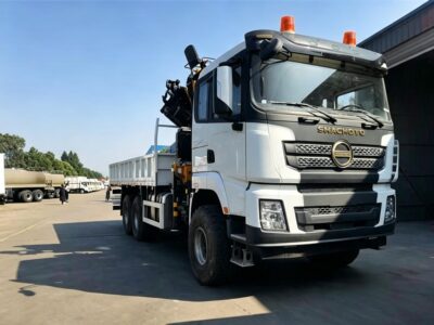 SHACMAN 6×4 12T XCMG Knuckle Boom Crane