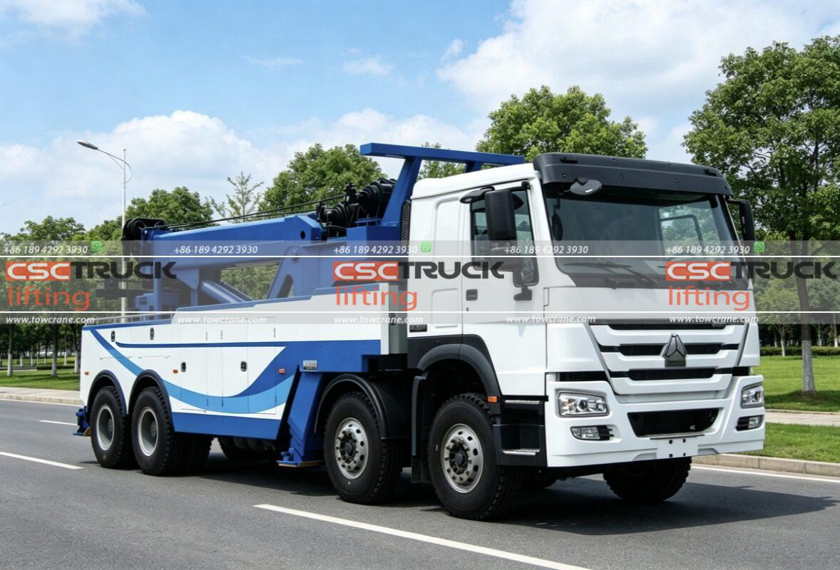 40-Ton Rotator Tow Truck Delivered to Chile for Mountain Highway Recovery