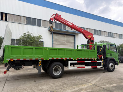 SINOTRUK HOWO-L 5T Telescopic Boom Crane