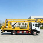 Articulated Bucket Lift Truck Delivered to Luanda, Angola for Urban Tree Trimming