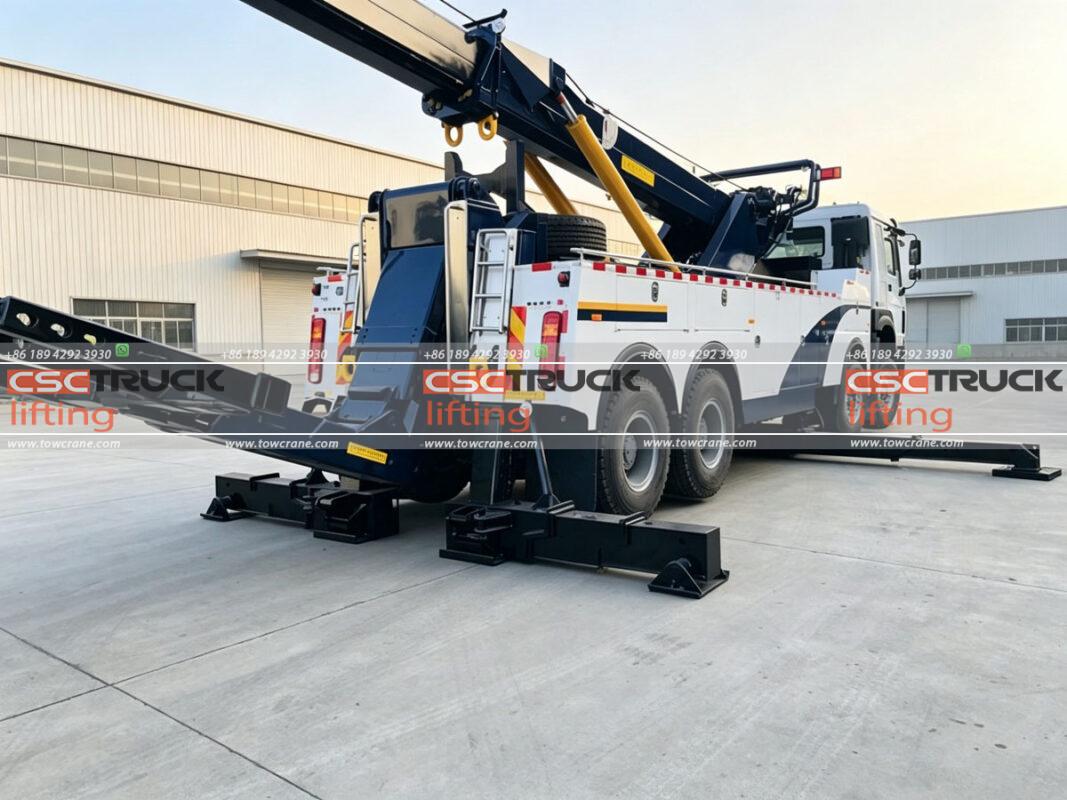 How Do Dual Winches Work on a Rotator Tow Truck?