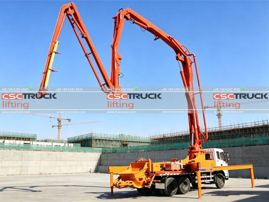 What Are the Main Components of a Concrete Pump Truck?