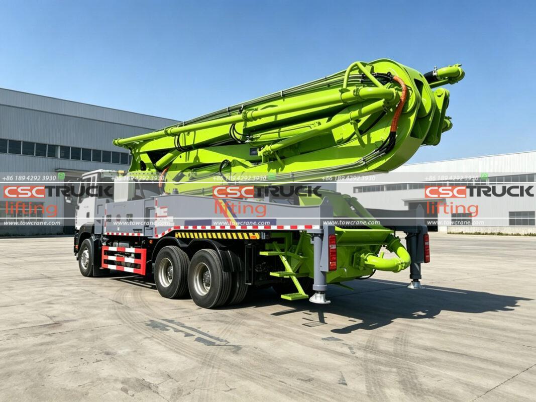 What Are the Main Components of a Concrete Pump Truck?