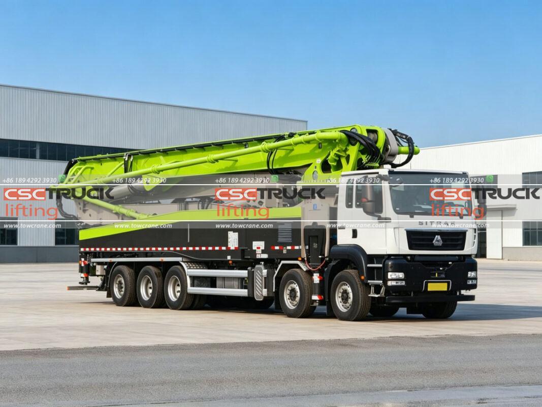What Are the Main Components of a Concrete Pump Truck?